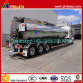 Tri-Axles Capacity 35-60cbm Semi Trailer Asphalt Bitumen Heating Tank